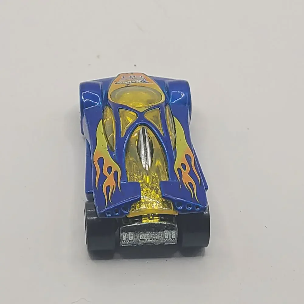 Hot Wheels - 2005 Track Aces - Blue Sling Shot (loose)